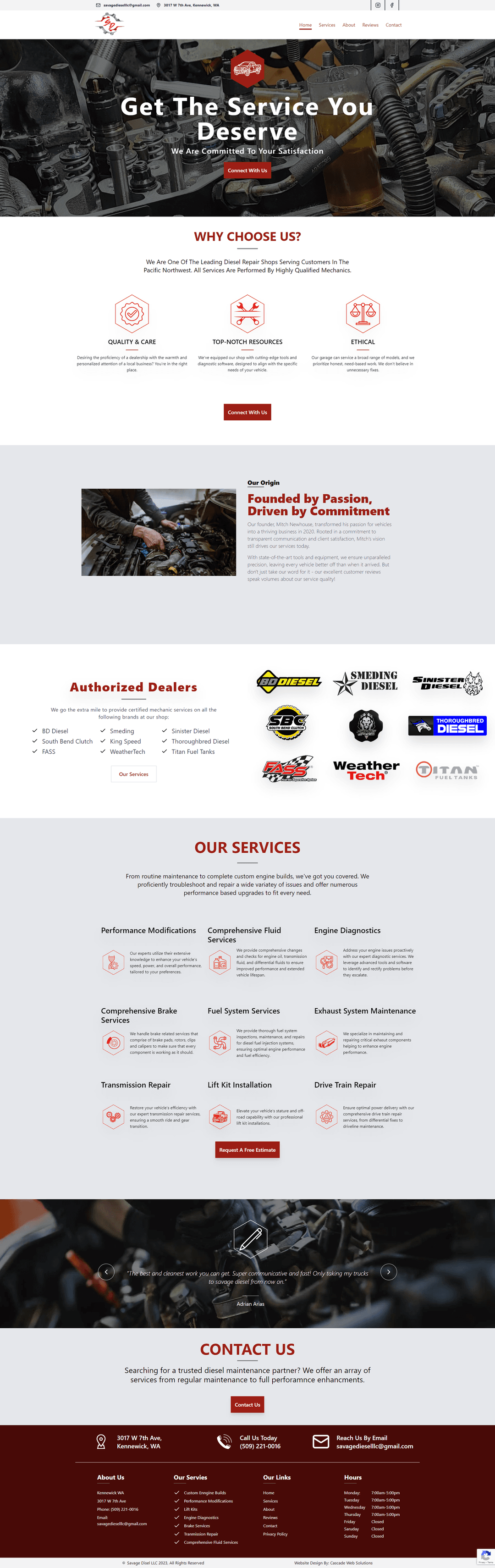 Website mockup image rounded-lg
